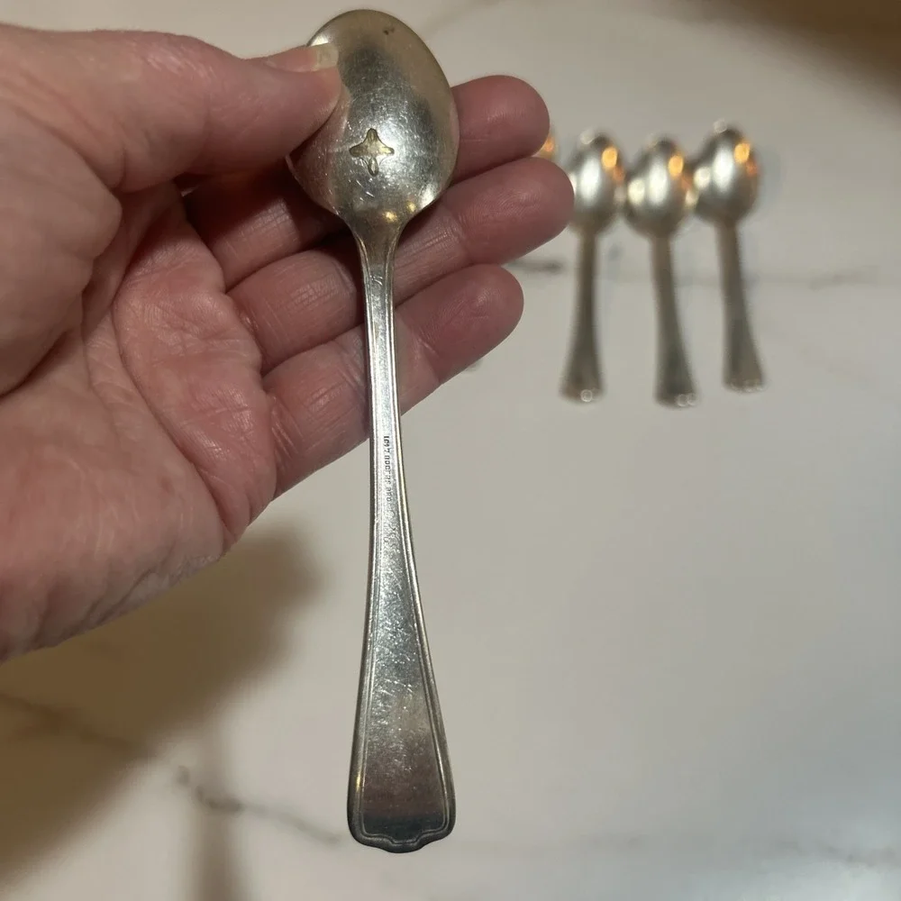 Rogers Bros. IS 1847 Cromwell 1912 Silver Plate Teaspoons Set‎ Of 10